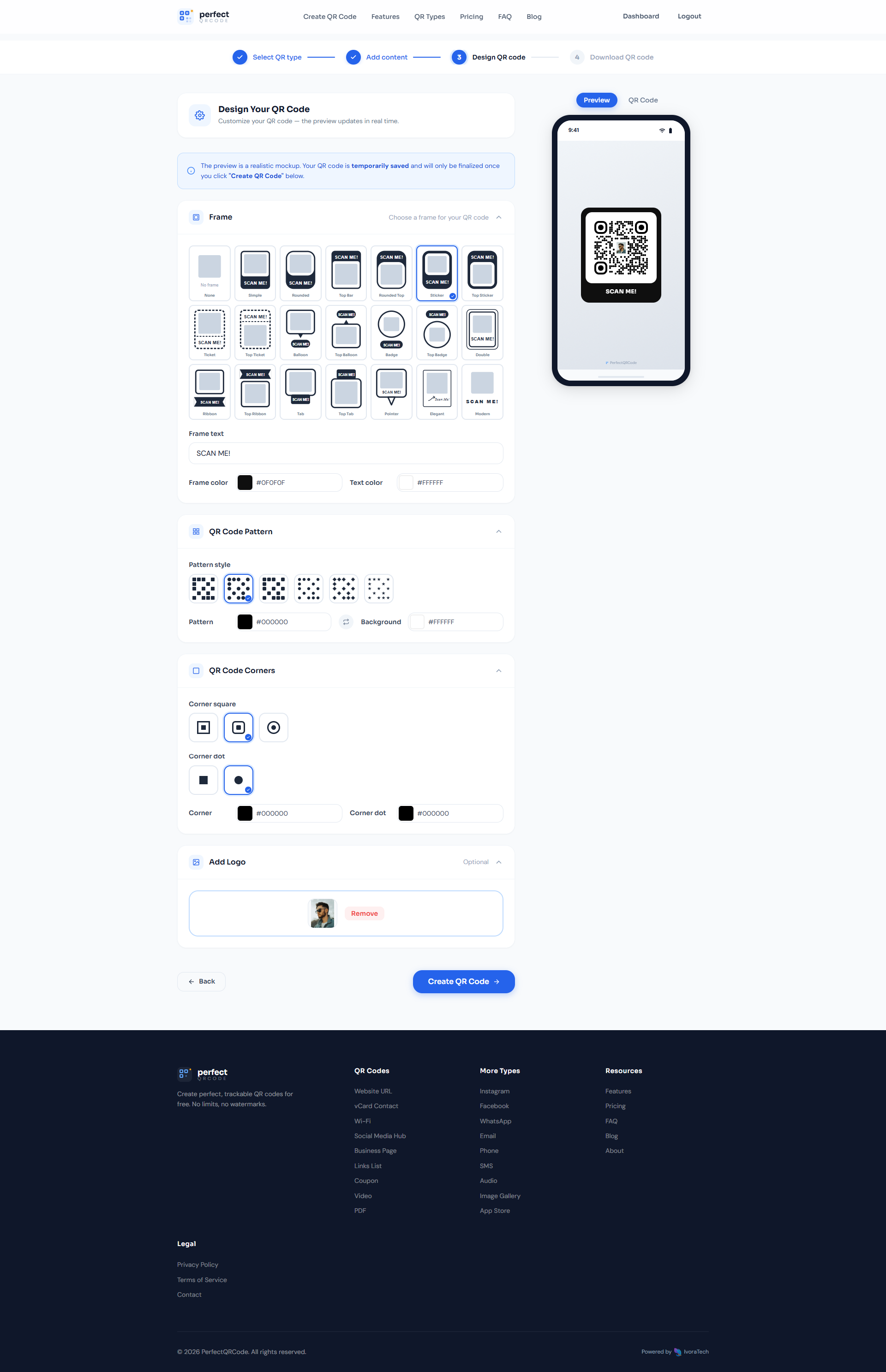 QR Code Design Studio
